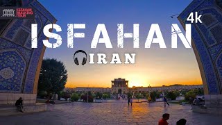 Iranian architectural masterpiece  ISFAHNAN 4K [upl. by Ymirej948]