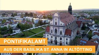 Pontifikalamt aus der Basilika St Anna in Altötting mit Erzbischof em Dr Ludwig Schick14072024 [upl. by Yalonda]