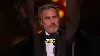 Joaquin Phoenix Emotional Oscar Speech joaquinphoenix [upl. by Gardiner238]