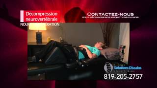 Traitement dos  Gatineau  décompression neurovertébrale  docteur  Chiropraticien [upl. by Egwin904]