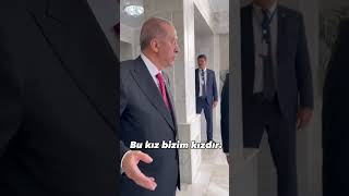 Cumhurbaşkanı Erdoğan Nahçivanda Fulya Öztürkle karşılaştı Aliyev quotBu kız bizim kızdırquot [upl. by Minny]