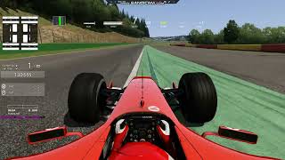 Assetto Corsa  Ferrari F2004  Spa  142766  setup [upl. by Aileduab]