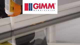 Changement dun vitrage sur fenêtre PVC  GIMM Menuiseries [upl. by Boleyn]