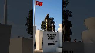 Fethiye Turkey Atatürk statue TravelwithHugoF fethiye atatürk [upl. by Aicemed67]