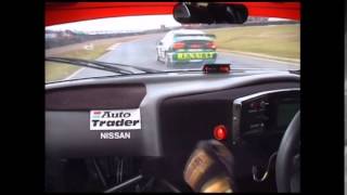 Nissan Primera BTCC 1999  Aiello OnBoard  Knockhill Circuit [upl. by Mercola]