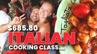 We try the VIRAL Positano Cooking Class [upl. by Wendolyn]