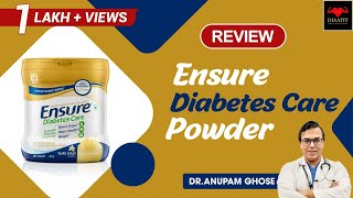 ENSURE DIABETES CARE POWDER REVIEW  DIAAFIT [upl. by Latta716]