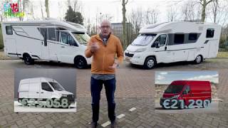 20000 EURO verschil tussen een Hymer en een Adria WAAR zit dat in  Campingtrend [upl. by Labina]