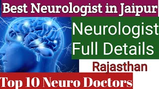 Best Neurologist In Jaipur  Top 10 Neuro Doctors In Jaipur neurologist [upl. by Py]