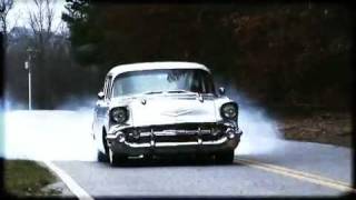 57 Chevy Burnout [upl. by Hayarahs]