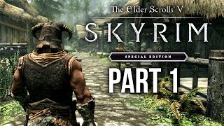 SKYRIM SPECIAL EDITION Gameplay Walkthrough Part 1  INTRO SKYRIM Remastered [upl. by Quillan]