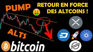 BITCOIN INCERTAIN SUR LES 20K 🤔 LES ALTCOINS PUMP 🚀 BTC ADA DASH XLM XRP analyse cryptomonnaie fr [upl. by Ruelu623]