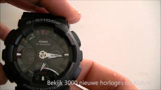 Casio GShock GA1201AER horloge handleiding  review [upl. by Kain82]