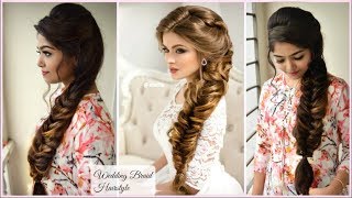 ★ Gorgeous Wedding VOLUMIZED BRAID Hairstyle  Elegant PROM Hairstyle  Messy Romantic Braid [upl. by Belden91]