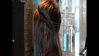 Mirage Lace wig Install with no glue Stylist Alesyah Flores HAIR SYSTEM [upl. by Elamef]