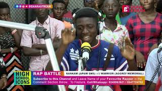 HIGH SCHOOL RAP BATTLE  KANKAM APAM SHS VS WARRIOR AGGREY MEMORIAL [upl. by Carly170]