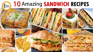 10 Amazing Sandwich Recipes By Food Fusion [upl. by Hahnert413]