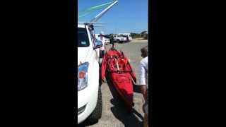 Kayak  Hobie Tandem Island Rooftop Loader  Loading System  Hoist  Lifter  Part 1 [upl. by Stimson]