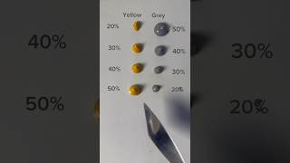 Next yellow grey colors mixing trending short satisfying relaxing asmr painting art [upl. by Dedie193]