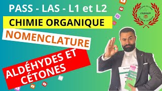 NOMENCLATURE EN CHIMIE ORGANIQUE  47  ALDÉHYDES ET CÉTONES [upl. by Verlee]