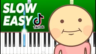 The cuppy cake song  Easy Piano Tutorial [upl. by Edalb918]