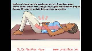 Kegel Egzersizi Nasıl Yapılır [upl. by Fabria690]