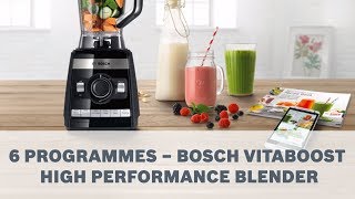 Bosch VitaBoost recension och åtta smoothies [upl. by Dalt]