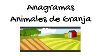 Anagramas de Animales de Granja  Juegos de palabras [upl. by Shauna]