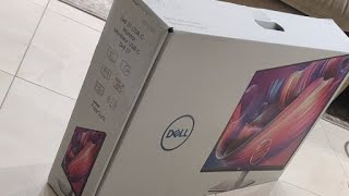 Unboxing Dell S2722DC 27 USBC Monitor [upl. by Laniger]