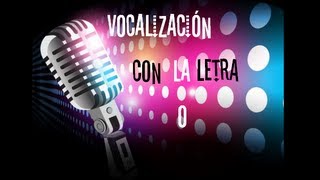 Ejercicio de vocalización 6 mujer  letra O FACIL [upl. by Chrissy699]