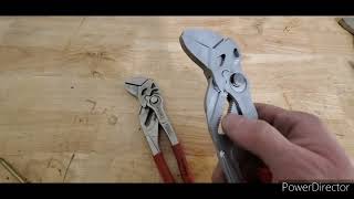 the budget mechanic ICON 10 inch pliers wrench vs Knipex pliers wrench [upl. by Britta]