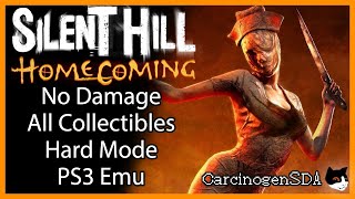 No Commentary Silent Hill Homecoming PS3 Emu  No Damage Hard 100 All Collectibles [upl. by Notniw]