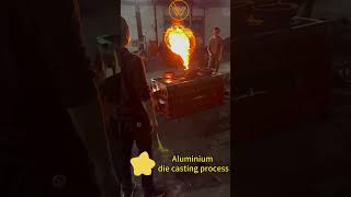 Aluminium die casting process wellste [upl. by Eelrehpotsirhc]