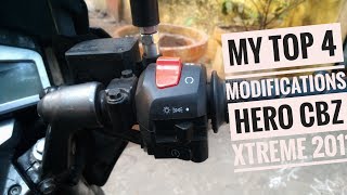 CBZ Xtreme Modifications 2011 list  kill switch installation [upl. by Siraj456]