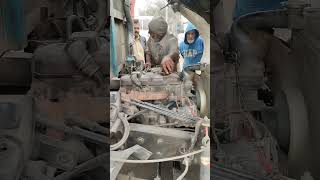 Old Mechanics Mazda T3500 Diesel Engine Running Testing and Working view [upl. by Wylie]