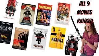 Ranking the Quentin Tarantino Movies Worst to Best [upl. by Dena]