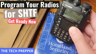 How I Program My Radio for Emergency Communication  Get Ready Now [upl. by Annodam]