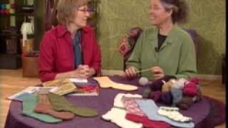 Estonian Cast On for Sock Knitting  KDTV 212 w Nancy Bush [upl. by Mharg822]