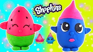 HUGE SHOPKINS Play Doh Eggs Disney Wikkeez Lalaloopsy Peppa Pig LPS Surprise Blind Bag Toys DCTC [upl. by Elawalo653]