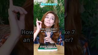 how do you make 7 even number riddles jokes dadjokes shorts english students maths school [upl. by Aleyak324]