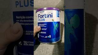 fortini plus nutrição completa com alta densidade para crianças mais energia em frente [upl. by Ellehcer860]