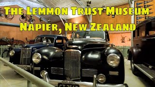 Classic British and American cars at a private museum in NZ [upl. by Nogas545]