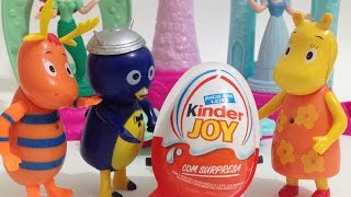 Backyardigans Nickelodeon Pablo e Tasha musica Abrindo Kinder Joy Surpresa  Stop Motion [upl. by Ody]