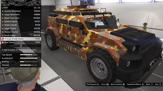 GTA 5  Customizing HVY Menacer [upl. by Rossie236]