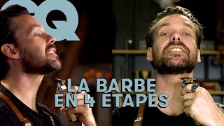 Tuto  Comment tailler sa barbe tutoriel en 4 étapes  GQ [upl. by Enybor]