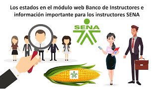 Los estados en el módulo web Banco de Instructores SENA e información importante [upl. by Picardi]