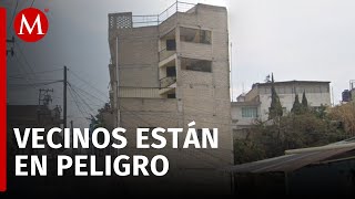 Edificio está a punto de colapsar en Naucalpan [upl. by Pain346]