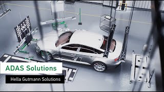 Hella Gutmann  360° calibration for Advanced Driver Assist Systems ADAS [upl. by Sarazen120]