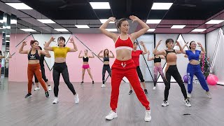 AEROBIC DANCE  Lose 4 Kg At Home In 2 Week With This Aerobic Workout [upl. by Nosnev]