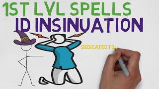 1st Level Spell 54 Id Insinuation 5E [upl. by Longawa]